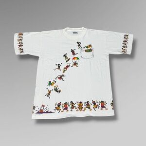 Vintage Jamaica Reggae Jam Wrap Around Tee 🇯🇲